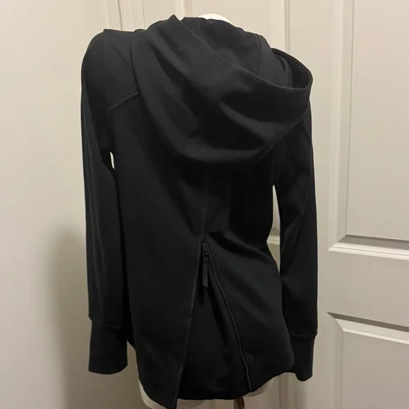 lululemon athletica Black Women's Zip-Up Hoodie with back expander - Picture 3 of 8